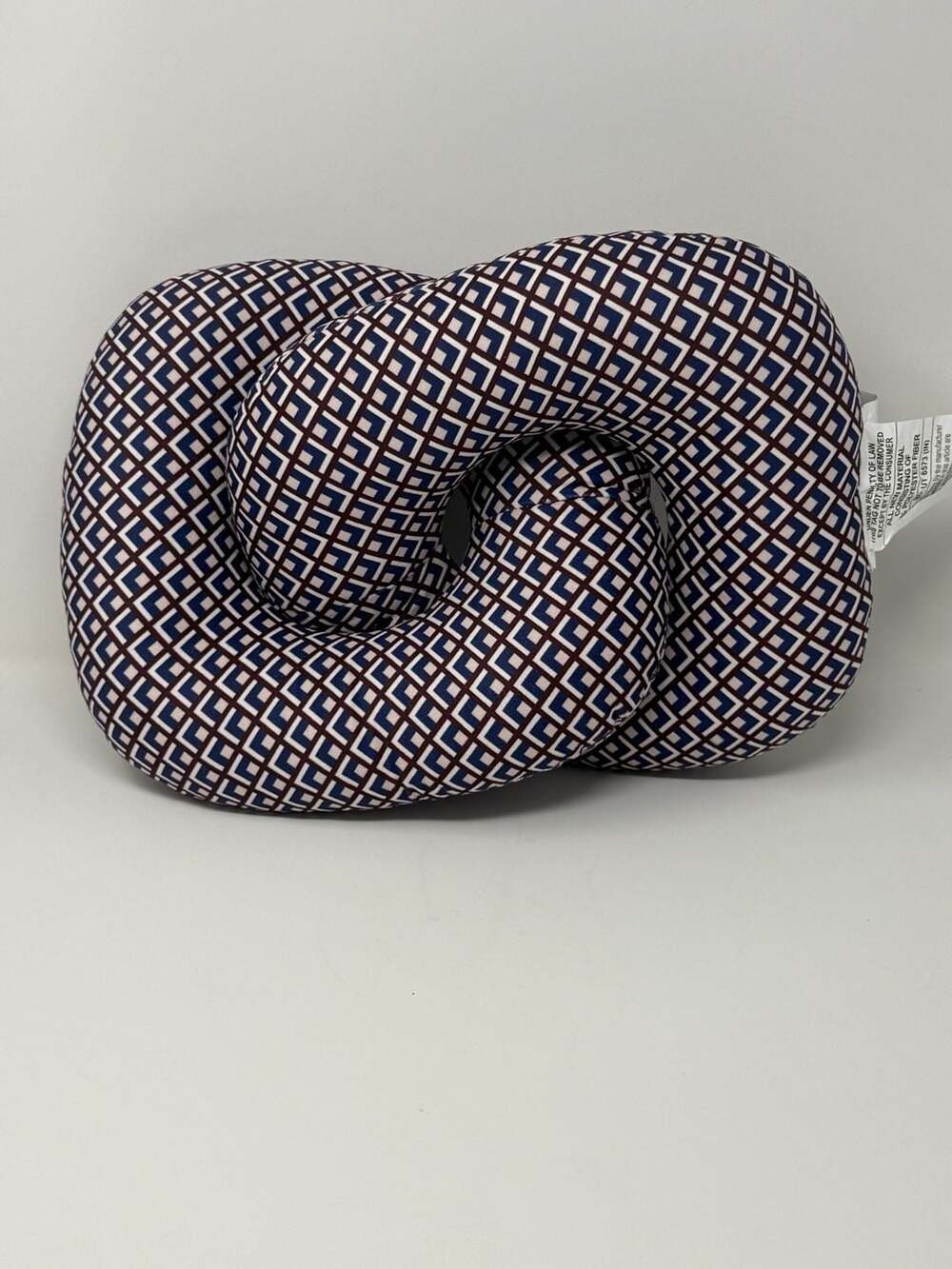 Threshold Knot Toss Pillow in Multicolor Geometric Print